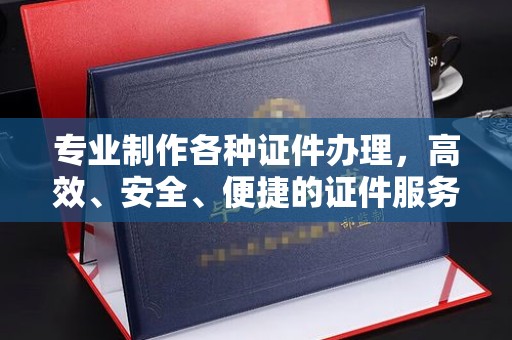 泸水专业制作各种证件办理，高效、安全、便捷的证件服务指南