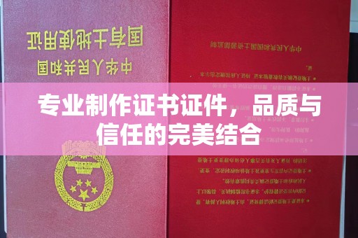 泸水专业制作证书证件，品质与信任的完美结合