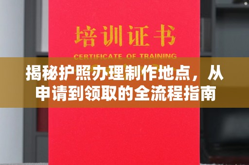 泸水揭秘护照办理制作地点，从申请到领取的全流程指南