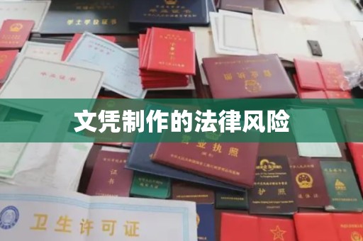 泸水文凭制作的法律风险