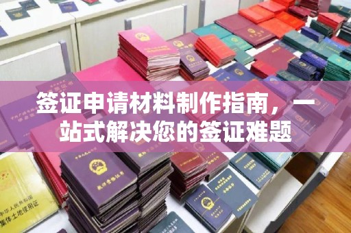 泸水签证申请材料制作指南，一站式解决您的签证难题