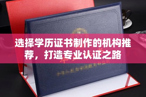 泸水选择学历证书制作的机构推荐，打造专业认证之路