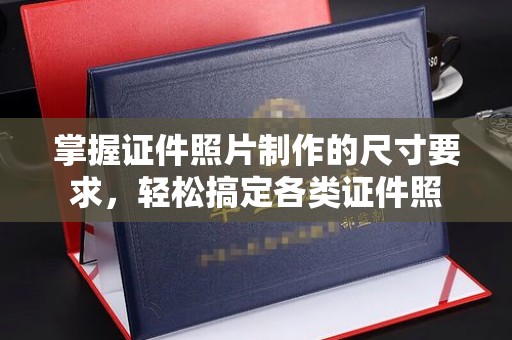 泸水掌握证件照片制作的尺寸要求，轻松搞定各类证件照