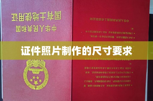 泸水证件照片制作的尺寸要求
