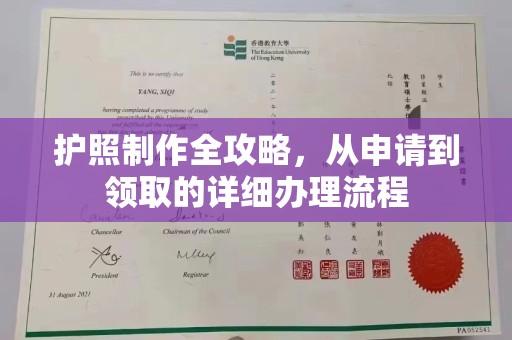 泸水护照制作全攻略，从申请到领取的详细办理流程